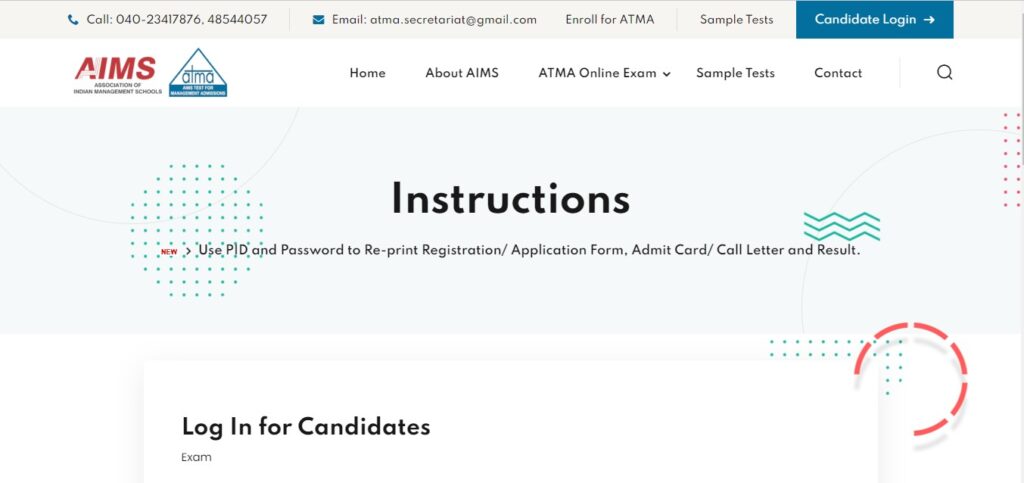 ATMA Result 2024