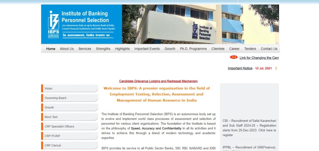 IBPS SO Main Result 2024